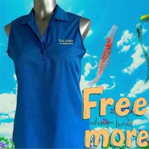 Free 💟Antigua Sleeveless  Golf Shirt